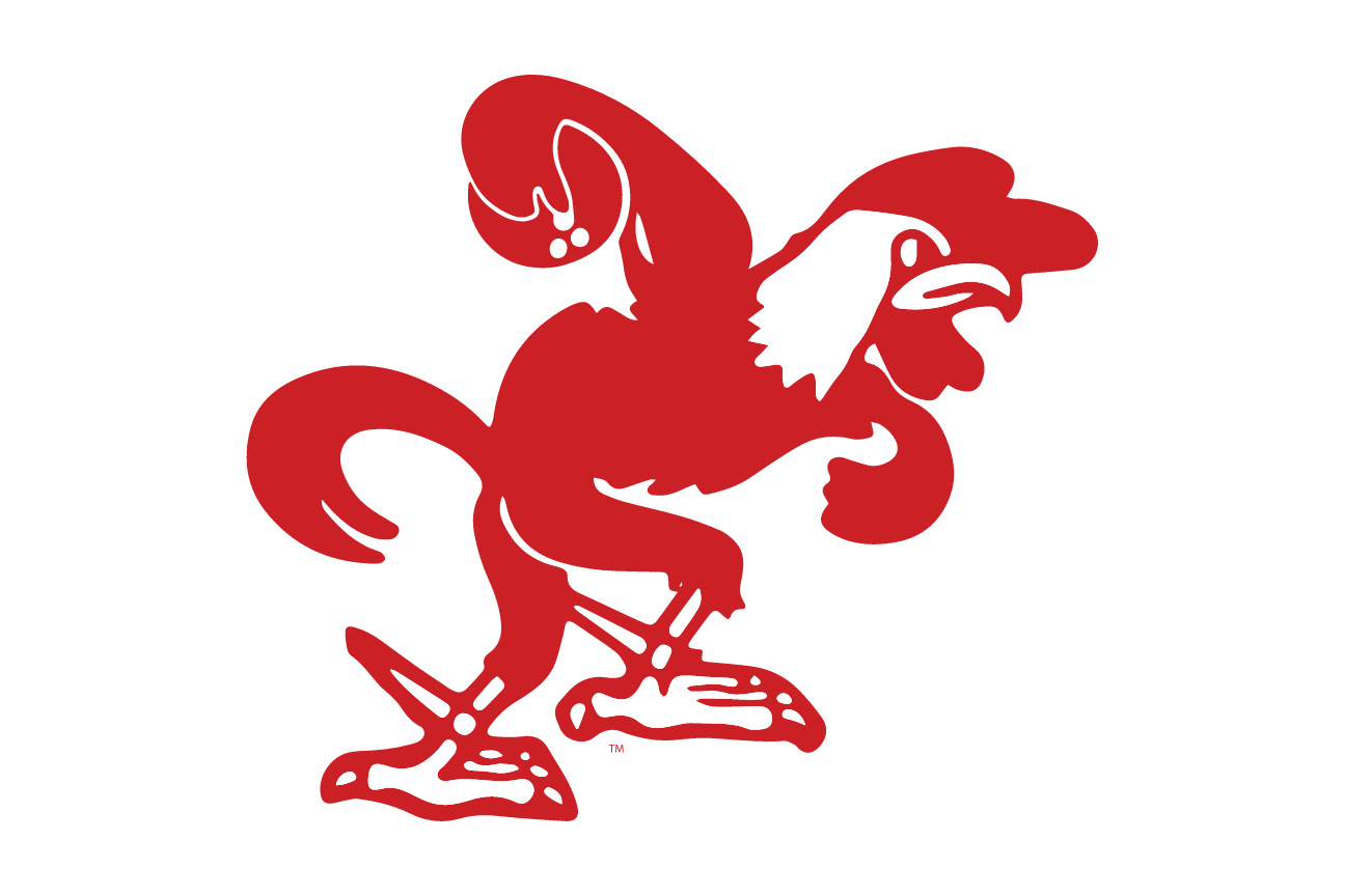 mascot caricature, Bowling, red variant, cell 83