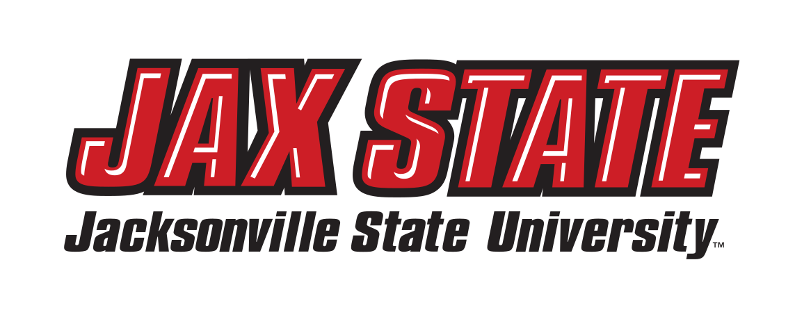 JAX STATE wordmark lockup, horizontal, color variant, cell 5