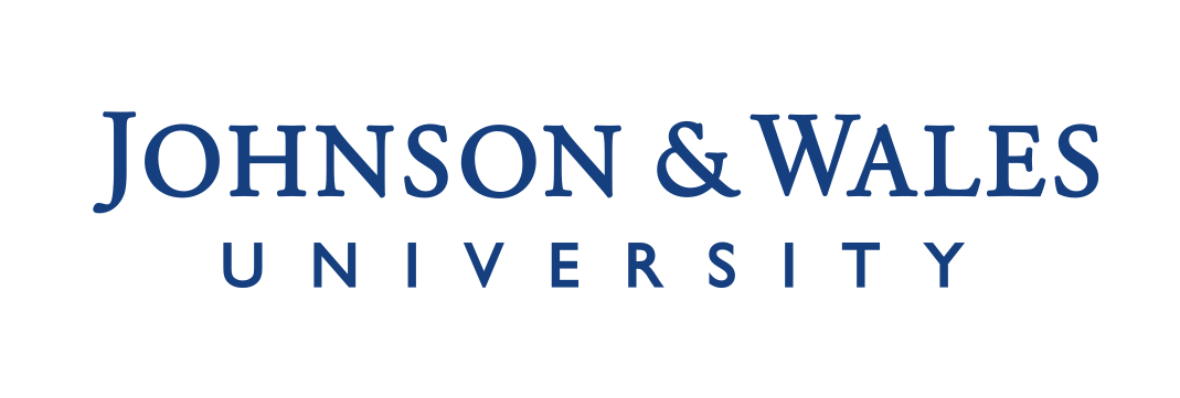 Johnson & Wales University wordmark, blue variant, cell 5