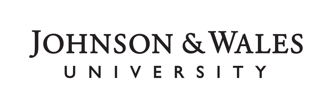 Johnson & Wales University wordmark, black variant, cell 6
