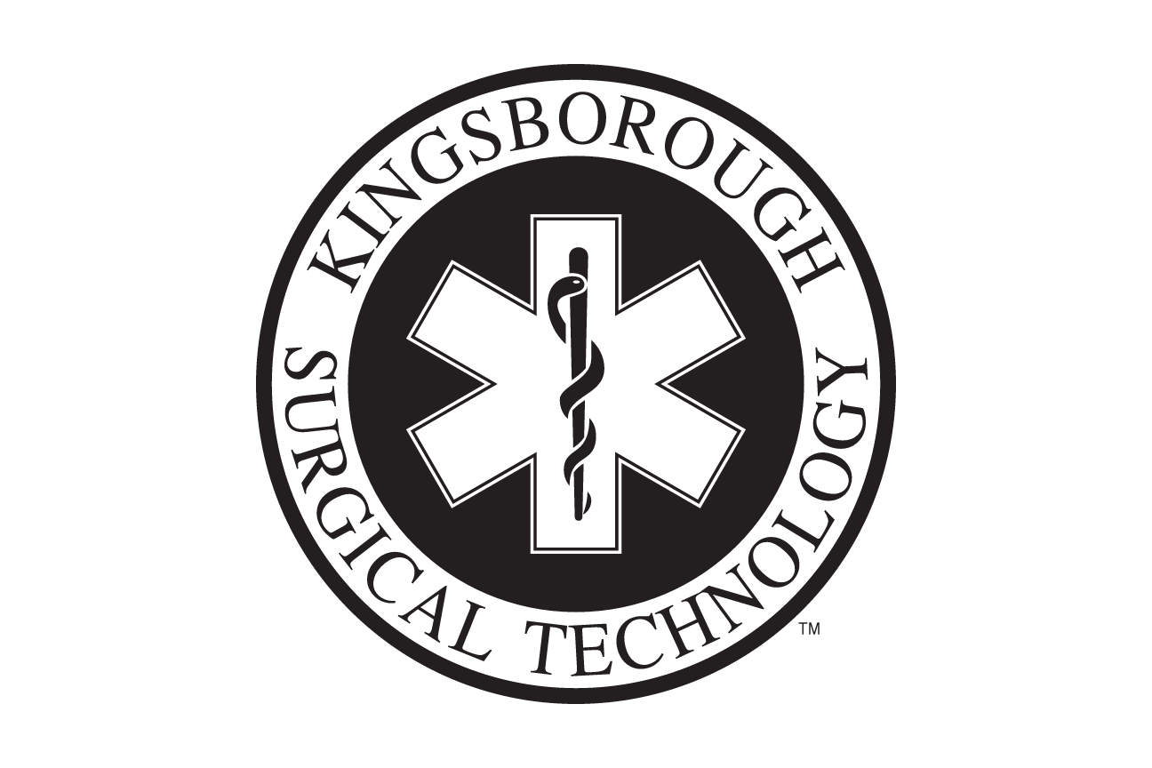 Surgical Technology mark, black and white variant, cell 14