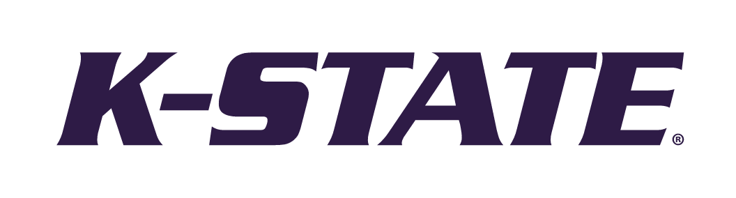 K-STATE wordmark, purple variant, cell 23