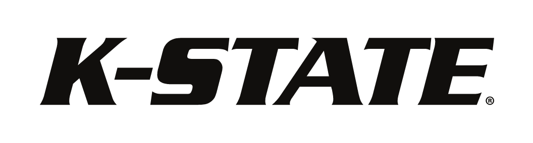 K-STATE wordmark, black variant, cell 24