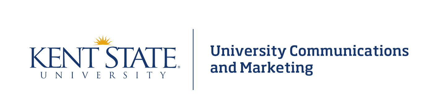Kent State University logo, horizontal lockup variant