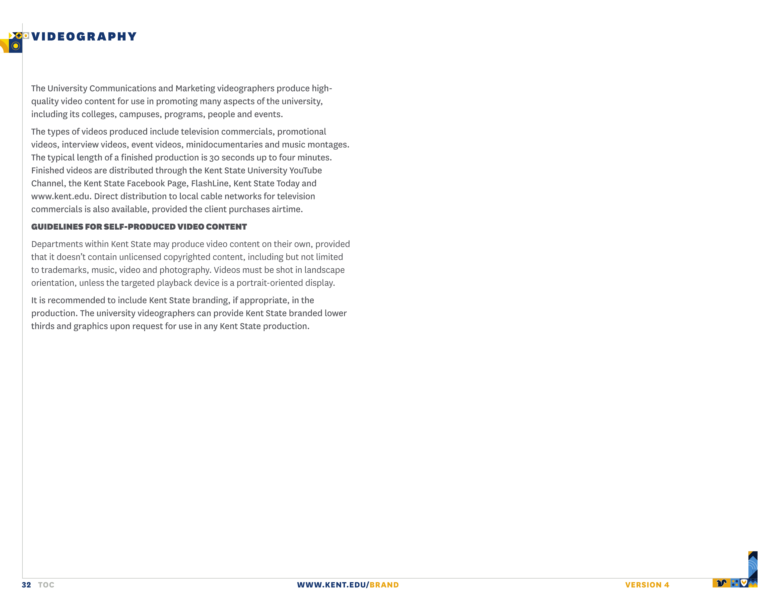Full Page Guideline Sheet, Standard variant