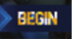 BEGIN, wordmark, yellow/white variant