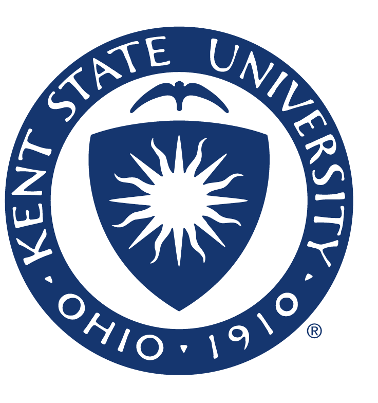 Kent State University Seal, one-color navy variant