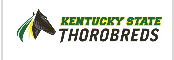 mascot head with wordmark, horizontal variant, cell 2