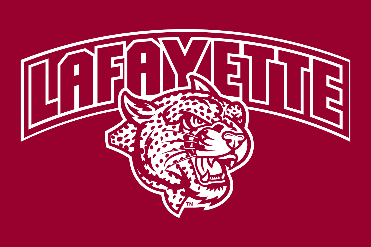 secondary logo, maroon/white on maroon variant, cell 14