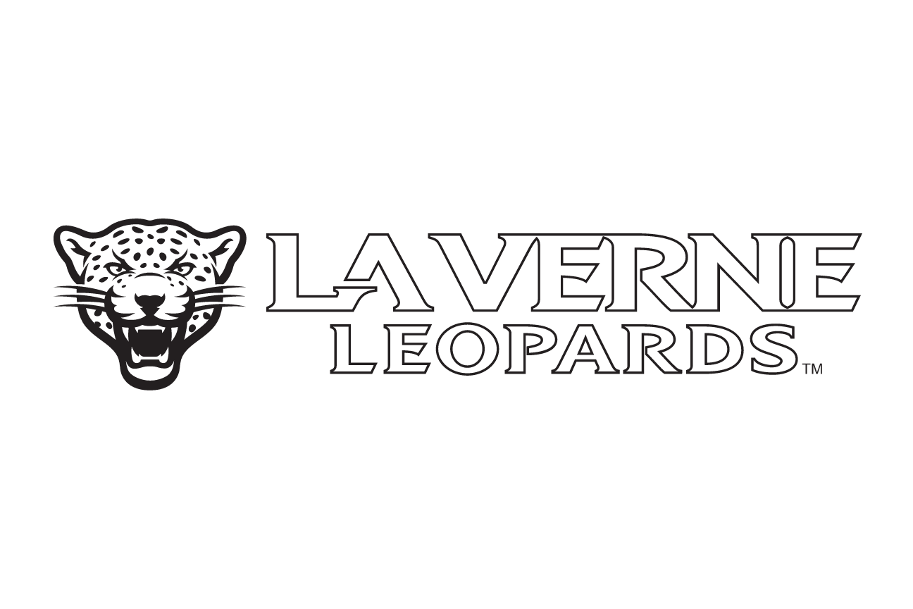 leopard head with wordmark, horizontal small head, grey and white, white background variant, cell 17