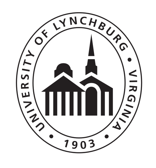University of Lynchburg seal, black variant, cell 18