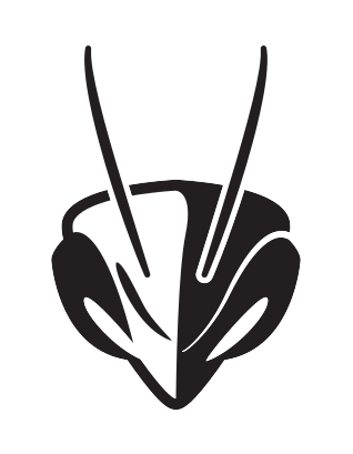 Hornet Head, black/white variant, cell 31