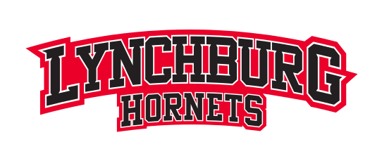 Lynchburg Hornets Wordmark, red/black/white variant, cell 51