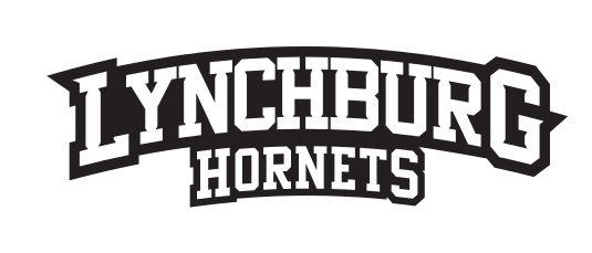 Lynchburg Hornets Wordmark, black/white variant, cell 53