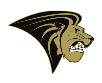 mascot head, gold/black on white variant, cell 7