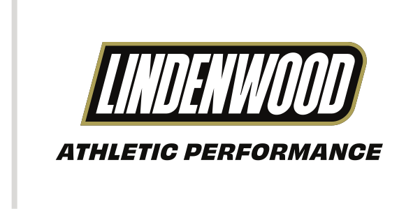 Lindenwood Athletic Performance, wordmark lockup on white variant, cell 47