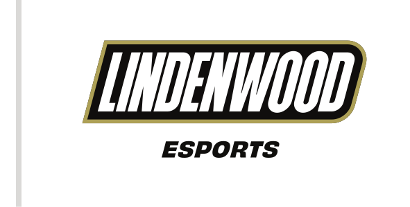 Lindenwood Esports, wordmark lockup on white variant, cell 83