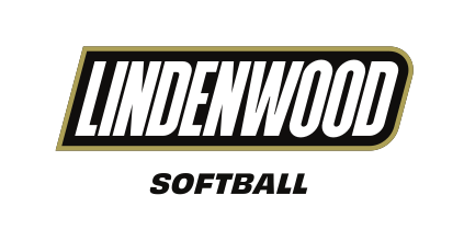 Lindenwood wordmark with sport name, Softball variant, cell 123