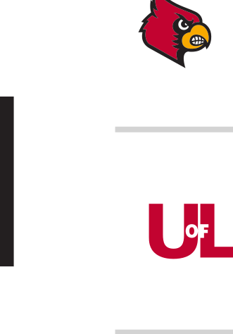 University of Louisville logo, color variant, cell 20