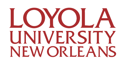 Loyola University New Orleans, wordmark variant, cell 1