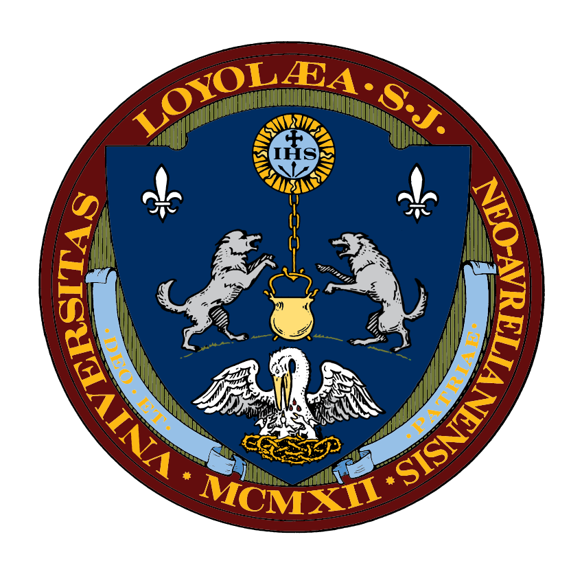 Loyola University New Orleans Official Presidential Seal, four color variant