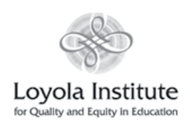 Loyola Institute for Quality and Equity in Education, black and white variant