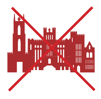 Marquette graphic, red variant