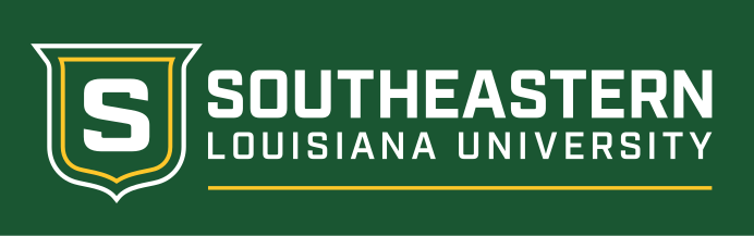 shield with S and stacked wordmark (shield left), full color on green variant, cell 75