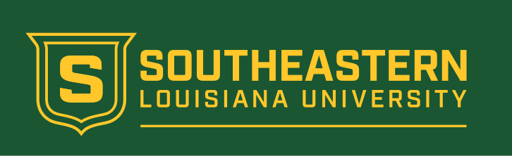 shield with S and stacked wordmark (shield left), gold on green variant, cell 85