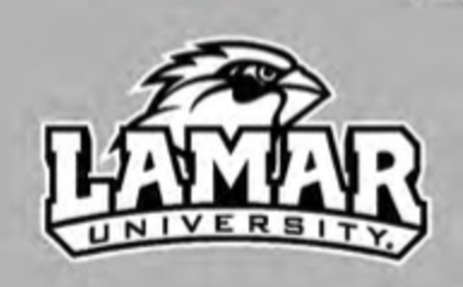Lamar University Cardinals, black & white variant
