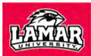 Lamar University Cardinals, black & white variant