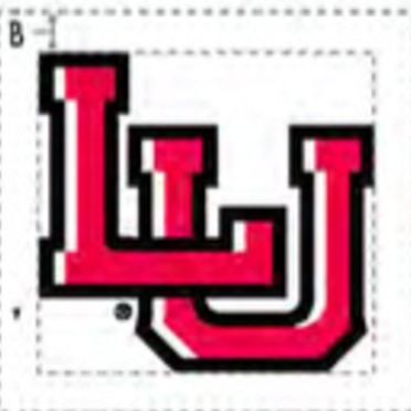 LU monogram, color variant