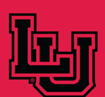 LU monogram, black outline variant