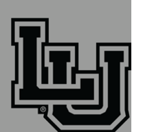 LU monogram, black outline variant