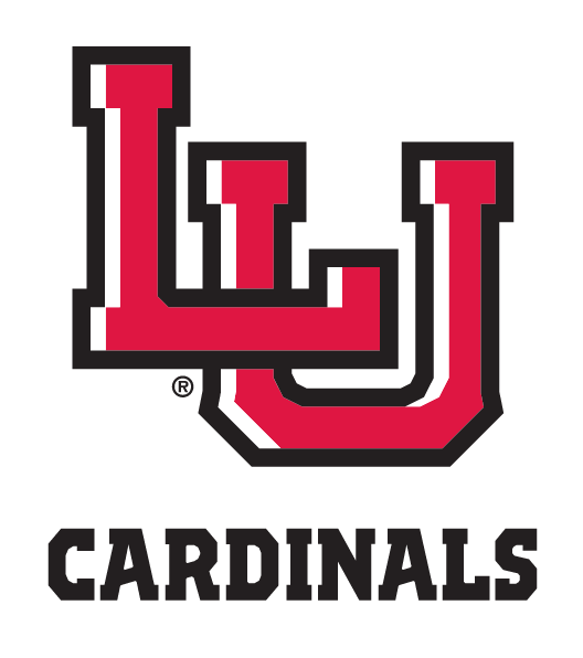 LU monogram with Cardinals sub-text, color variant