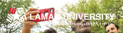 Lamar University, horizontal logo variant