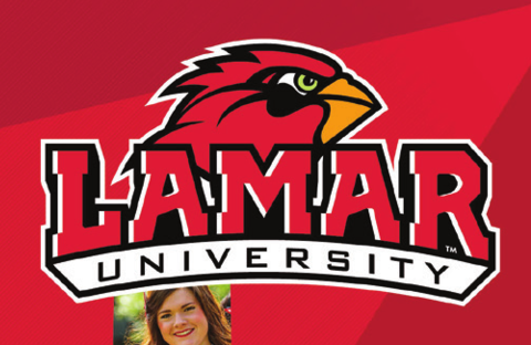 Lamar University logo, full color variant