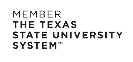 MEMBER THE TEXAS STATE UNIVERSITY SYSTEM, primary configuration, stacked variant