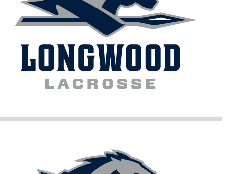 Lancer sport logo, Lacrosse blue variant, cell 68