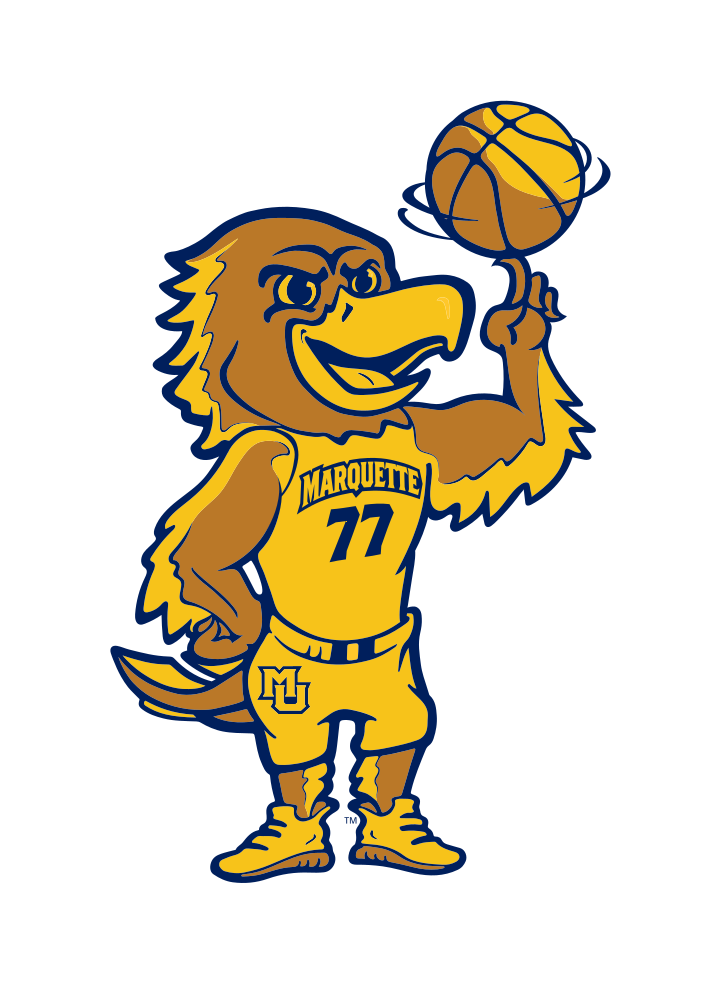 mascot with basketball, full color variant, cell 18