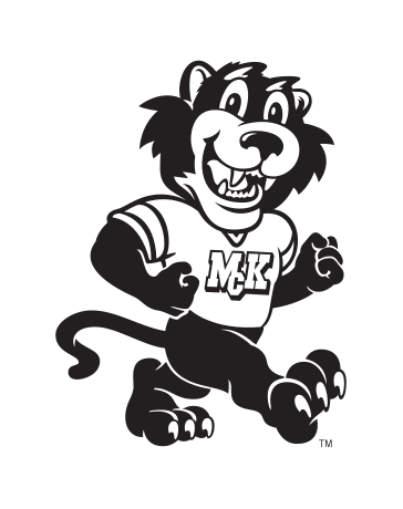 full body mascot, black/white variant, cell 26