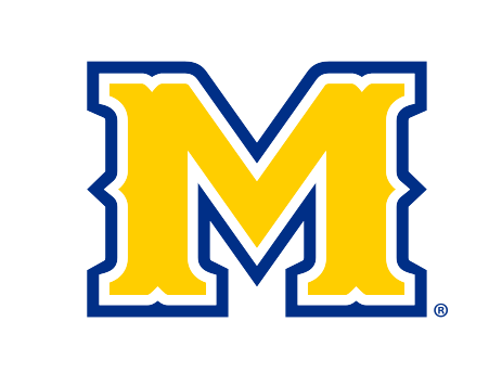 letter M, blue and gold variant, cell 10