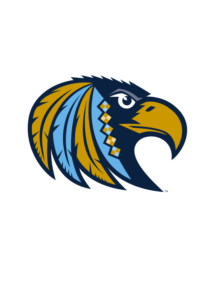 Choctaw mascot head, full color variant, cell 57