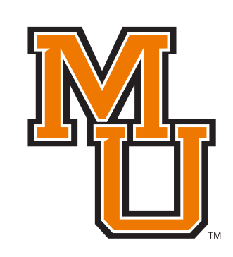 Block MU lettermark, full color variant, cell 22