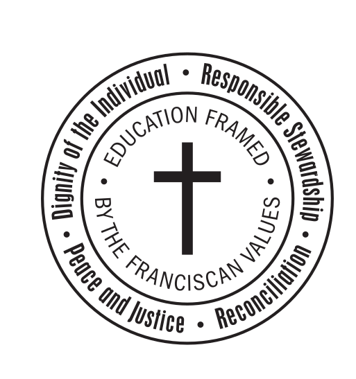Marian University specialty logo, black/white variant, cell 38