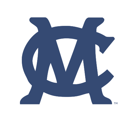 MC baseball lettermark, color on white variant, cell 22