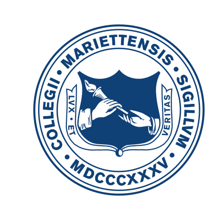 Marietta College traditional seal, color variant, cell 26