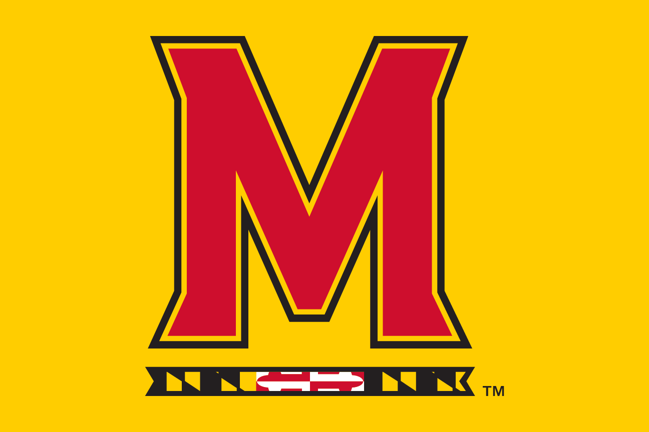 lettermark 'M' with flag pattern, red/white/black on yellow variant, cell 2