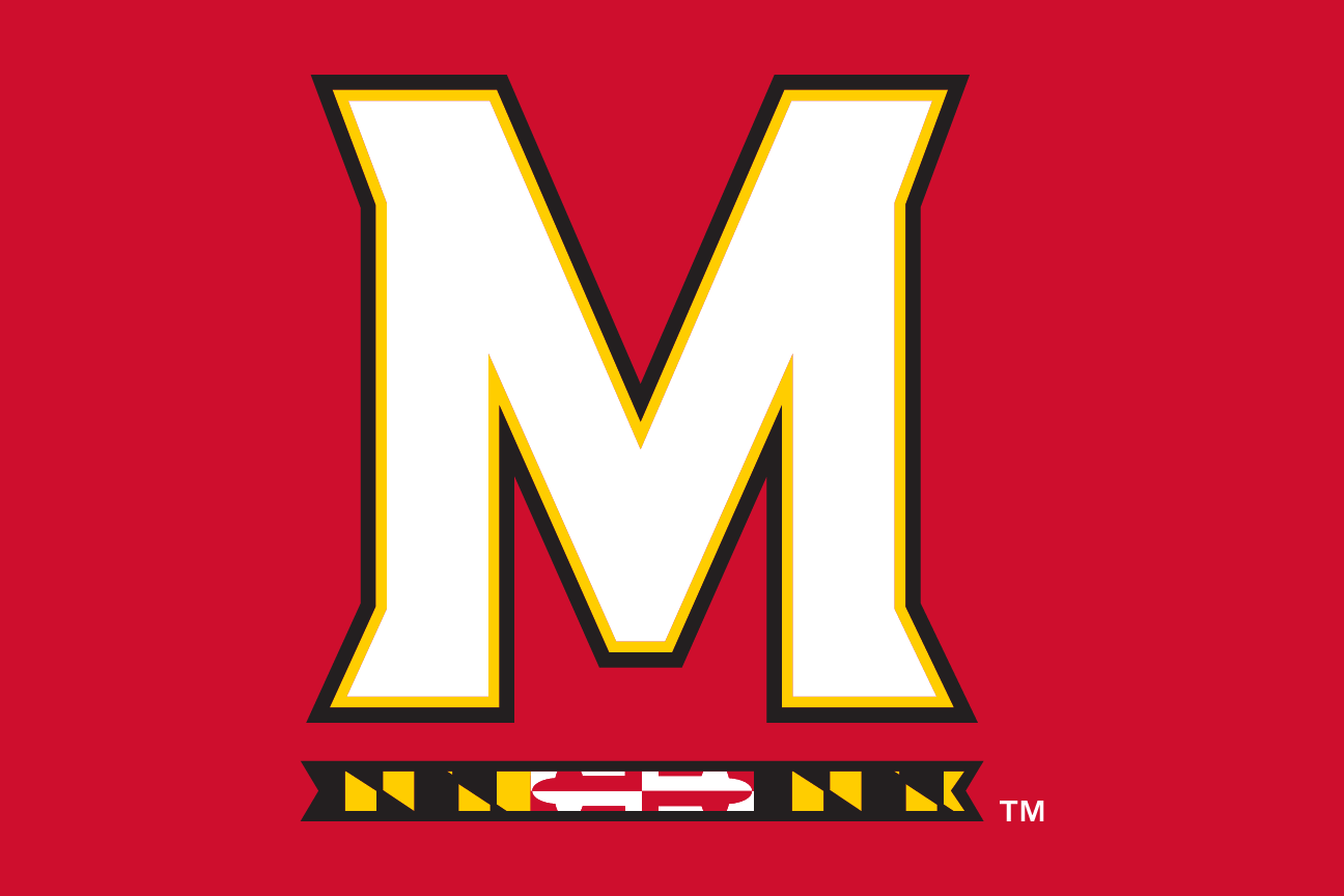 lettermark 'M' with flag pattern, white/yellow/black on red variant, cell 3