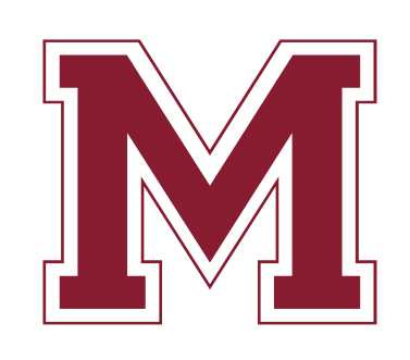 Lettermark M, maroon variant, cell 10